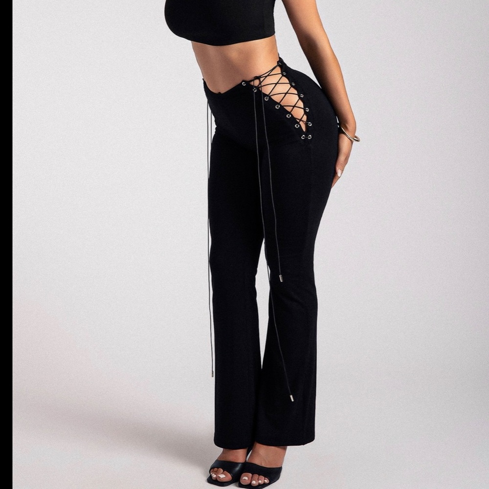 Meshki Nova Lace Up Pants